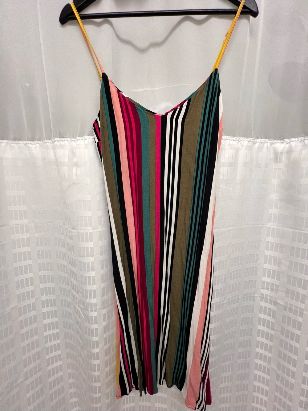 Express Multi-Color Striped Sundress